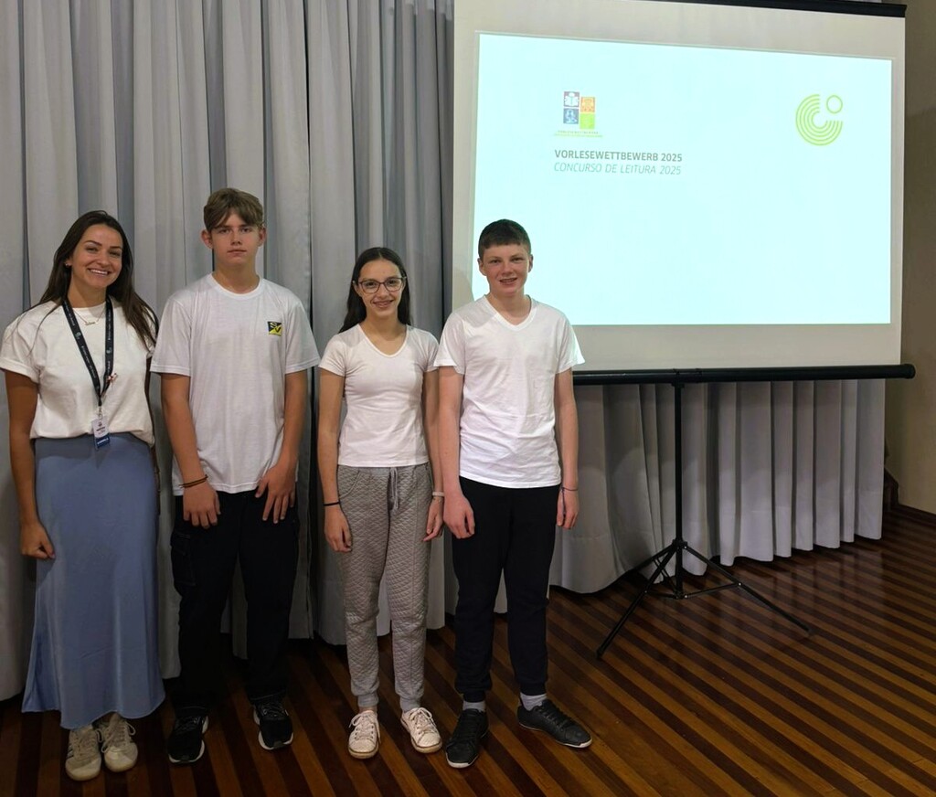 Estudantes de Itapiranga se destacam em concurso de leitura em alemão